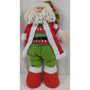 Christmas - Holiday - Standing Santa Plush Doll